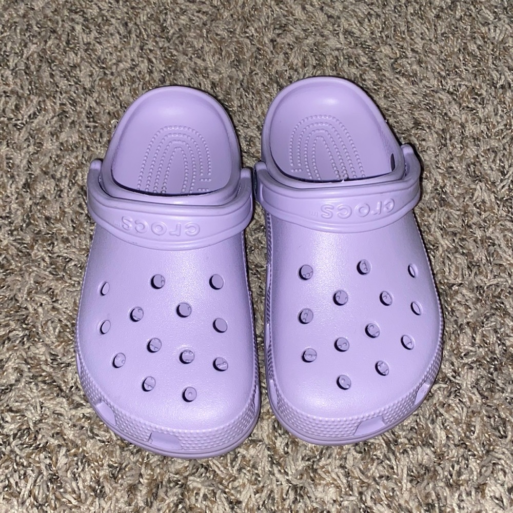 Authentic Lavender Crocs